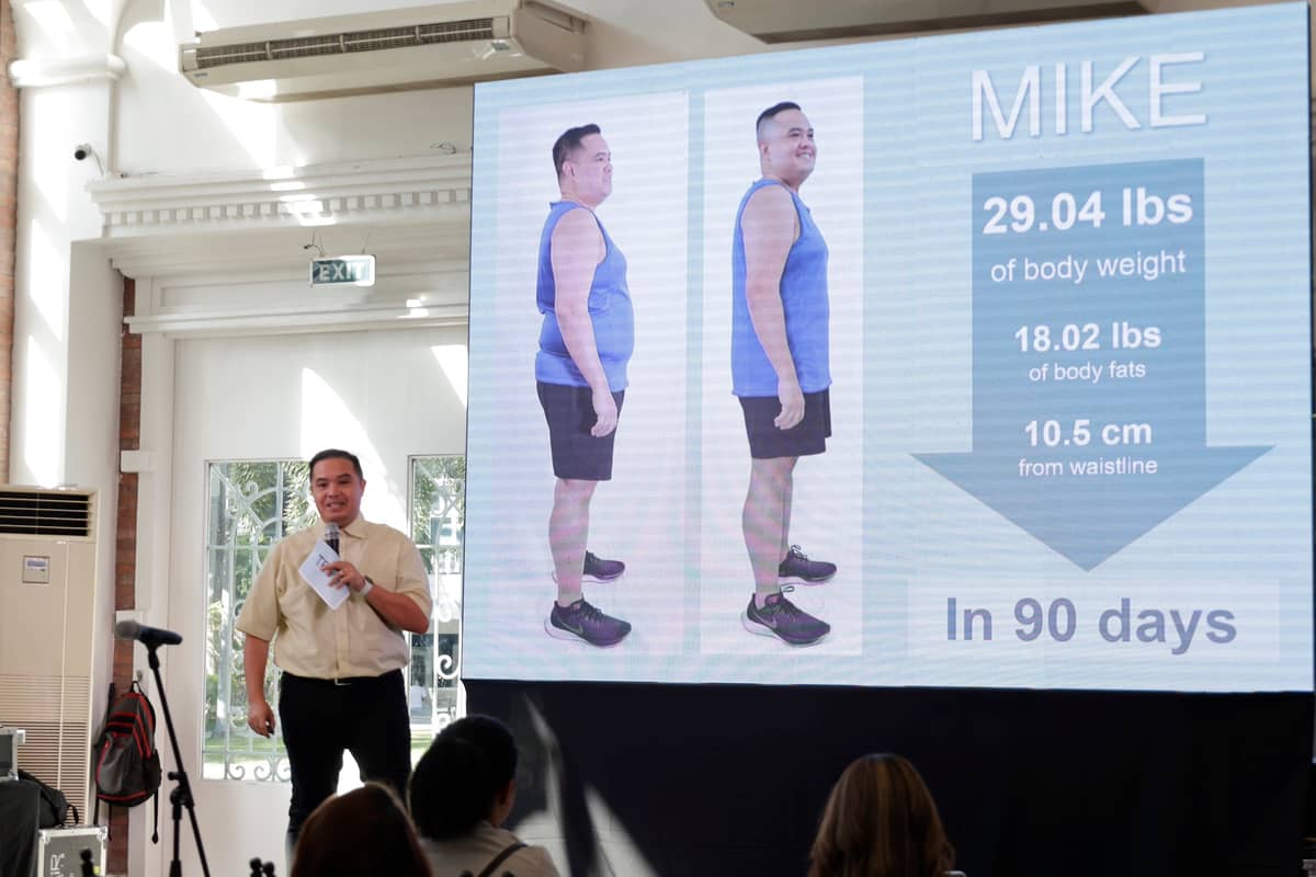 Event host and TRMe Ambassador Mike Ybiernas — sharing his TRMe Journey in 90 days.